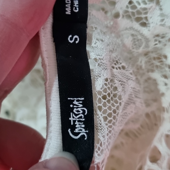💥 3 for $20Sportsgirl, off-white lace/embroidered long dress, no lining, size S - Picture 8 of 9